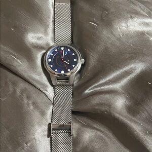 Puma Silver Mesh Strap Watch - needs battery